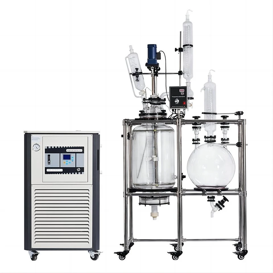 Glass Jacketed Crystallization Filter Reactor