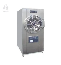 Stérilisateur à vapeur à pression cylindrique horizontale